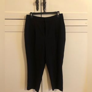 Lot of 4 black casual dress pants, M/10P—$30 for ALL!